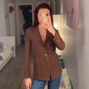VINTAGE BROWN BLAZER